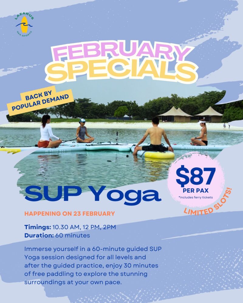 Yoga SUP Session @ Lazarus