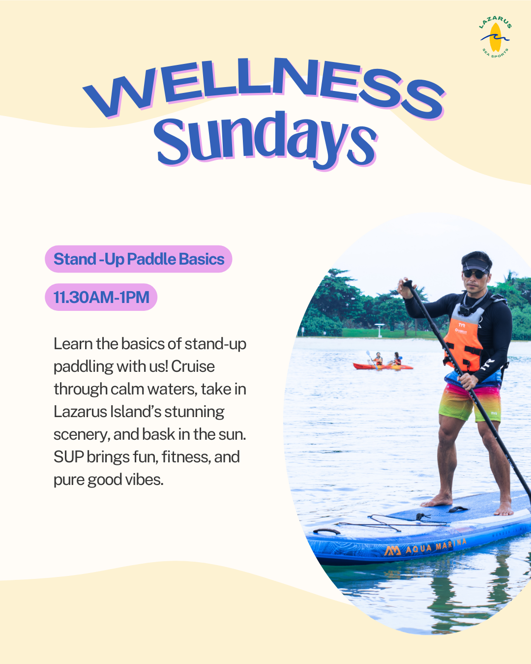 Learn to SUP Basics @ Lazarus