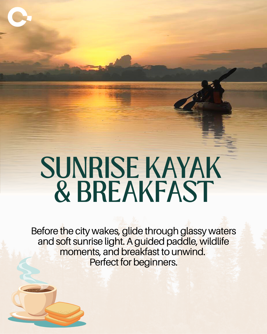Sunrise Kayak + Breakfast Tour @ L. Seletar