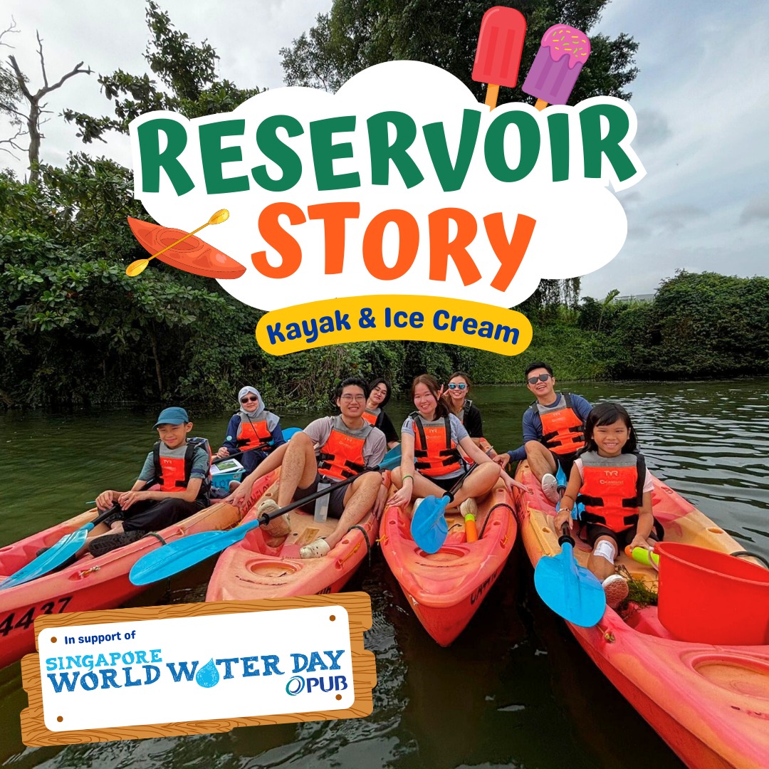 Reservoir Story - Kayak & Ice Cream Experience @ L. Seletar