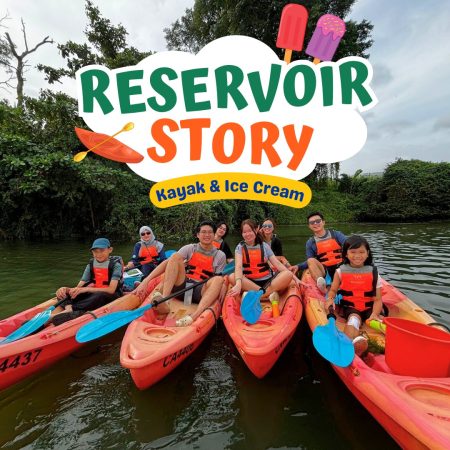Reservoir Story - Kayak & Ice Cream Experience @ L. Seletar