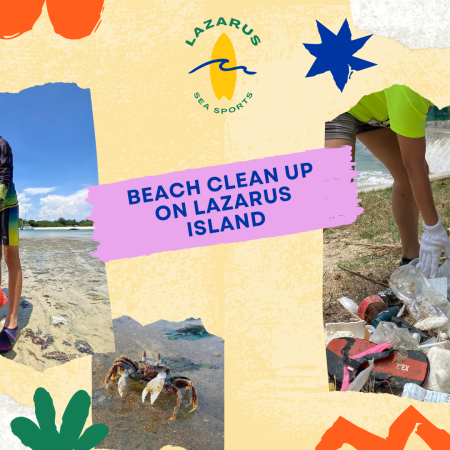Family Beach Clean-Up at Lazarus Island (Go Green 2026)