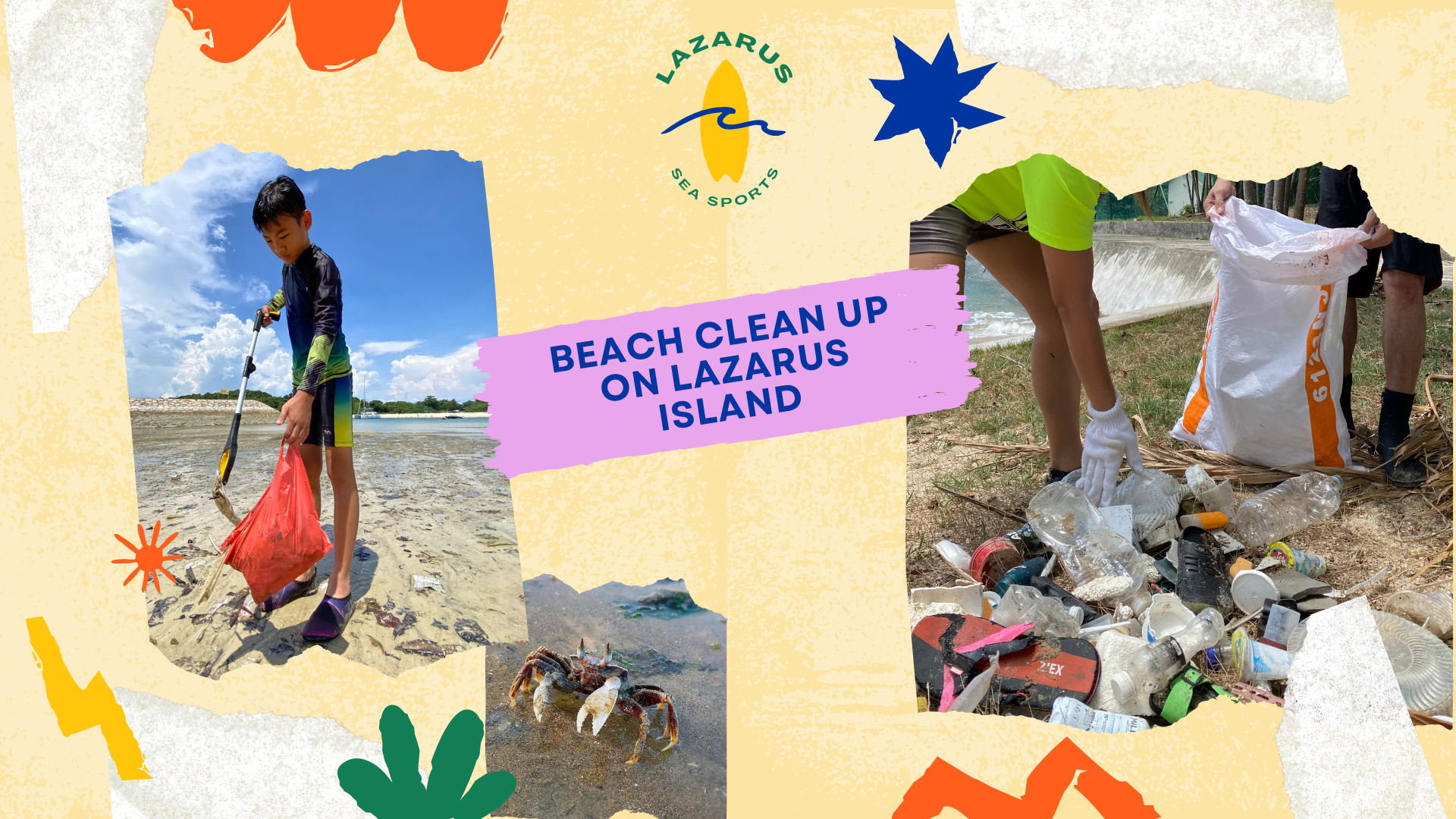 Family Beach Clean-Up at Lazarus Island (Go Green 2026)